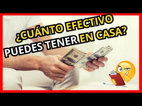 ¿Cuánto dinero se puede tener en casa legalmente en España?